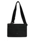 Dolce & Gabbana Black Leather Logo Embossed Waist Fanny Pack Borse Bag